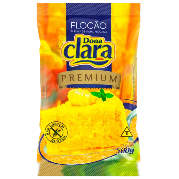 FLOCAO MILHO DONA CLARA 500g