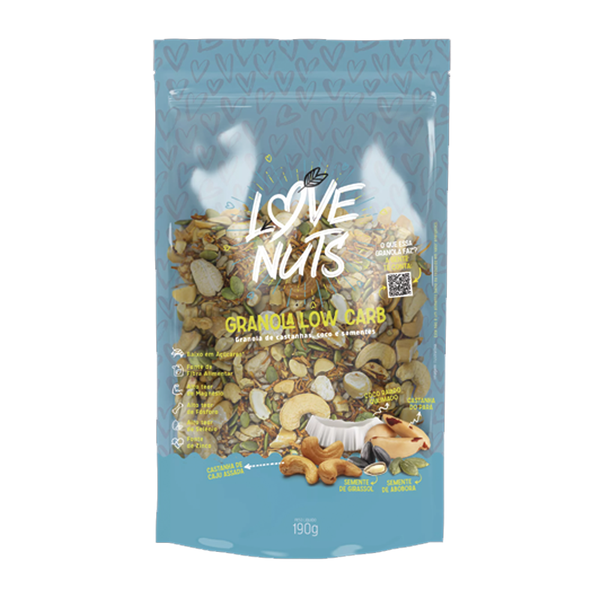 Granola Low Carb LOVE NUTS 190g