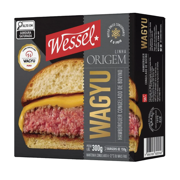 Hambúrguer Congelado de Wagyu WESSEL