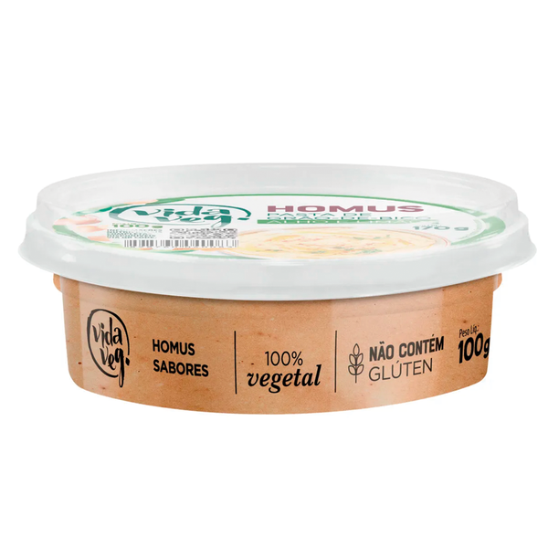 Homus c/ Alho e Limão VIDA VEG 100g