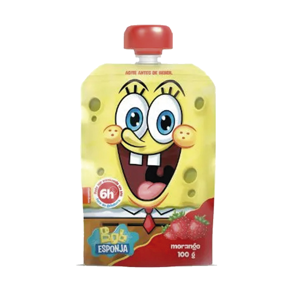 Iogurte Líquido Morango Bob Esponja BATAVO 100g