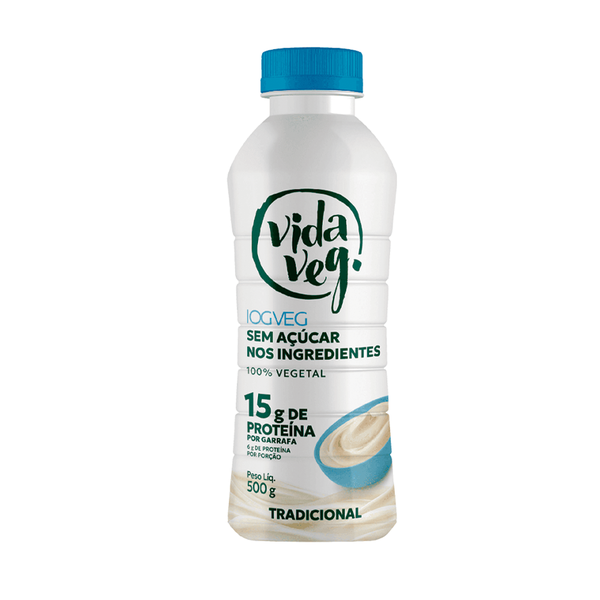 Iogurte Zero Natural VIDA VEG 500g