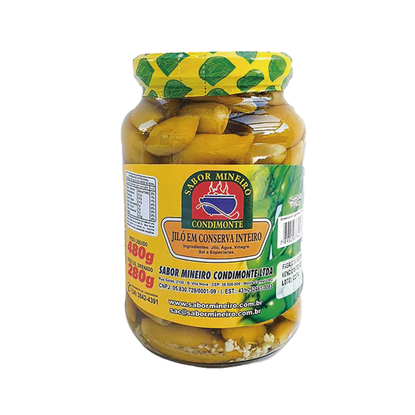 Jiló em Conserva Inteiro SABOR MINEIRO 280g