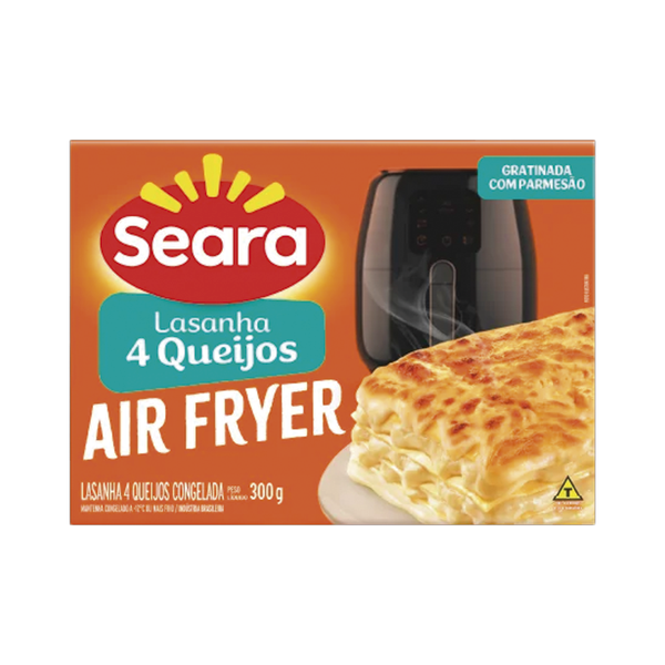 Lasanha 4 Queijos Air Fryer SEARA 300g