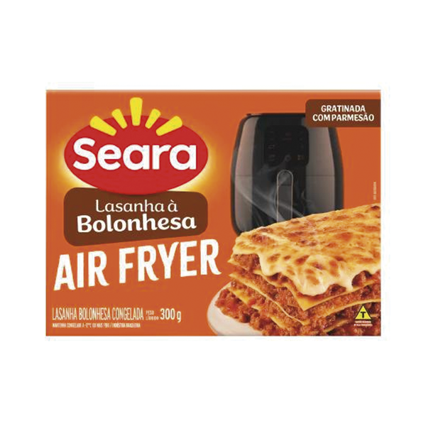 Lasanha Bolonhesa Air Fryer SEARA 300g