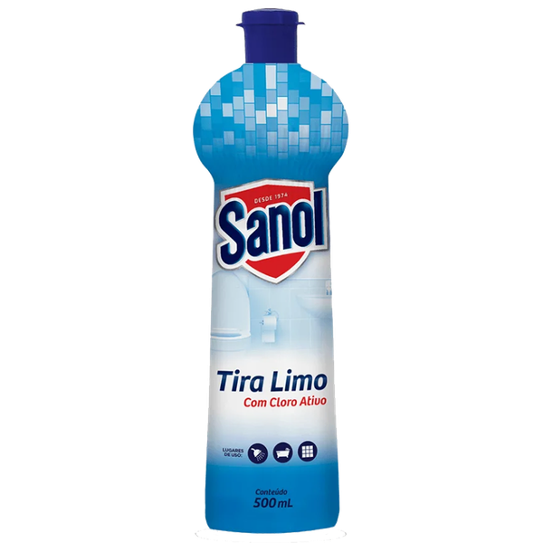 LIMP SANOL BANHEIRO C/CLORO ATIVO SQU 500ml