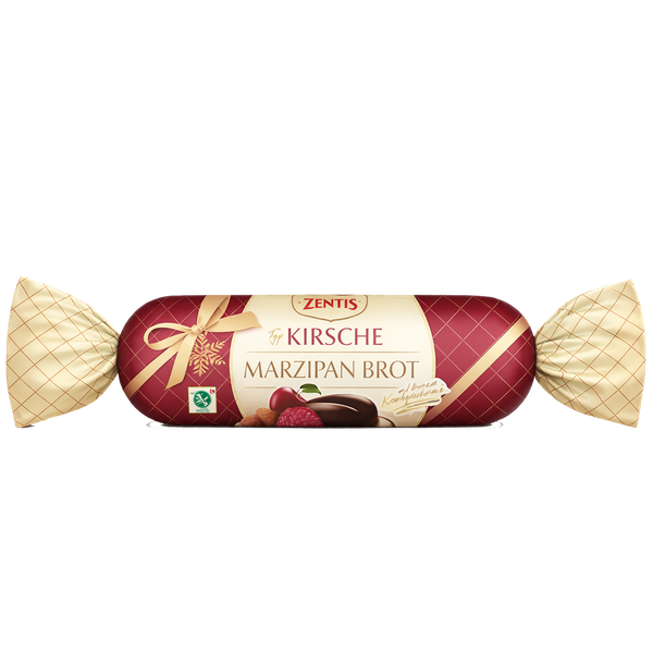MARZIPAN ZENTIS C/CEREJA E CHOC PURO BAR 100g