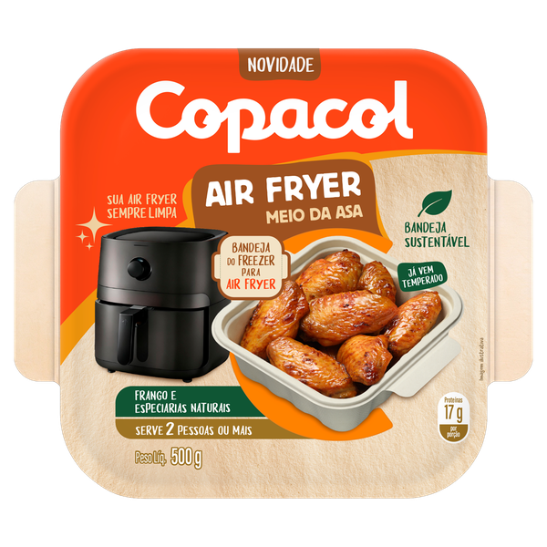 MEIO  D/ ASA TEMP COPACOL AIR FRYER 500g