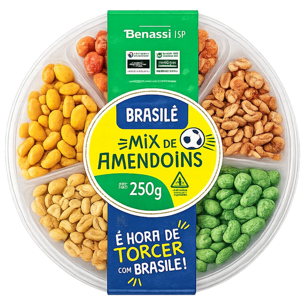 MIX DE AMENDOIM BENASSI 250g