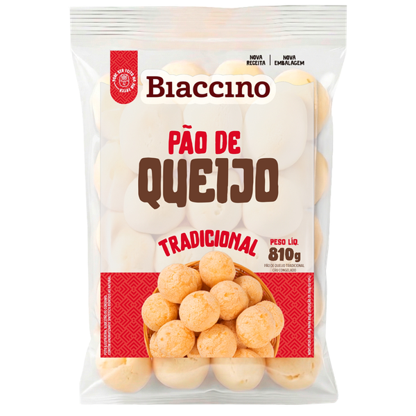 Pão De Queijo Tradicional BIACCINO 810g