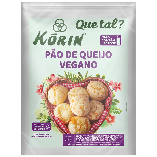 Pao De Queijo Vegano KORIN 200g
