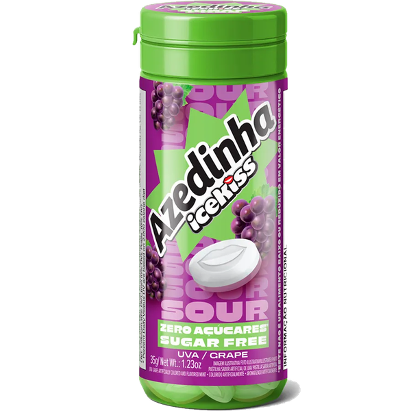 PASTILHA AZEDINHA ZERO UVA 35g