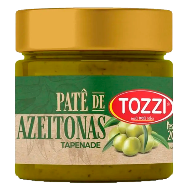 PATE AZEITONAS VERDE TOZZI 200g