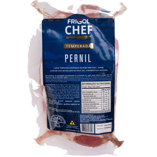 PERNIL SUINO SEM OSSO TEMPERADO CHEF FRIGOL kg