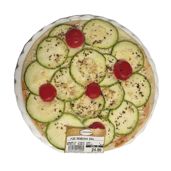 Pizza de Abobrinha CENOURÃO 300G