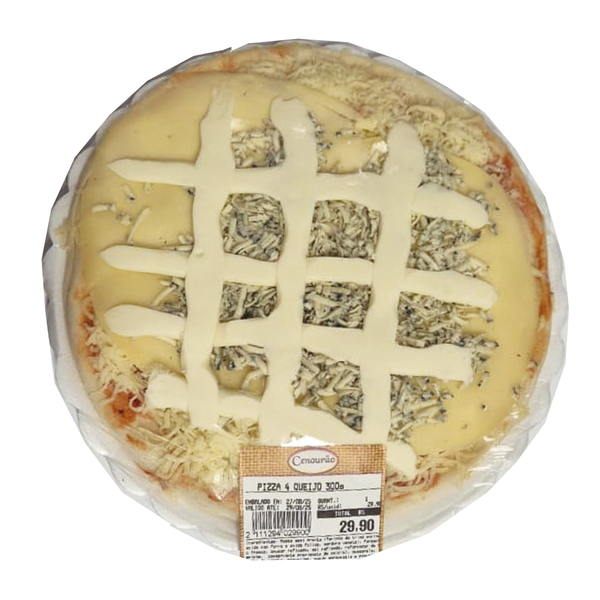Pizza Quatro Queijos CENOURÃO 300G