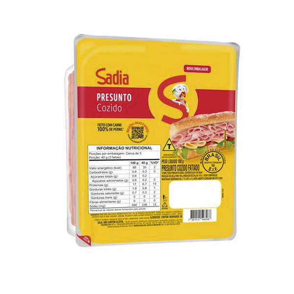 Presunto Fatiado SADIA 180g