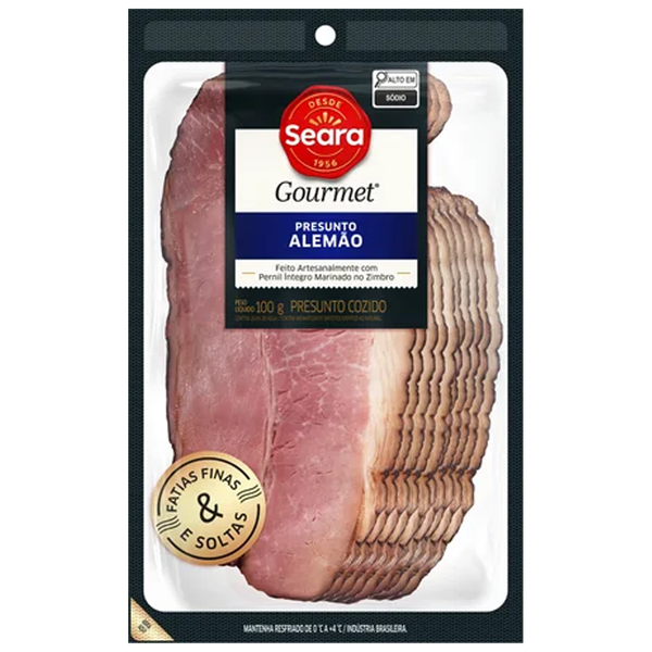PRESUNTO SEARA ALEMAO FATIADO 100g