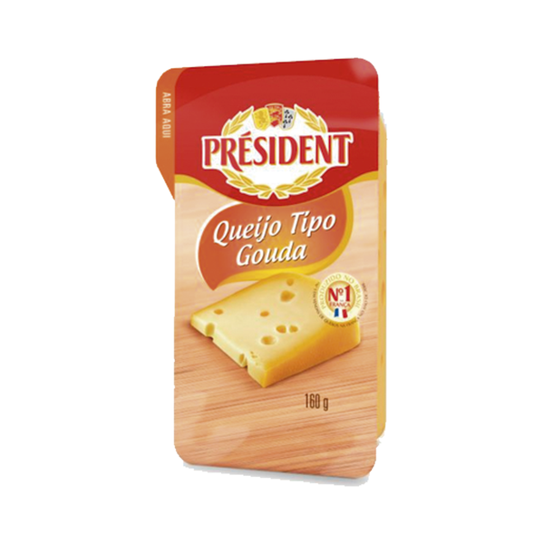 Queijo Gouda PRESIDENT 160g