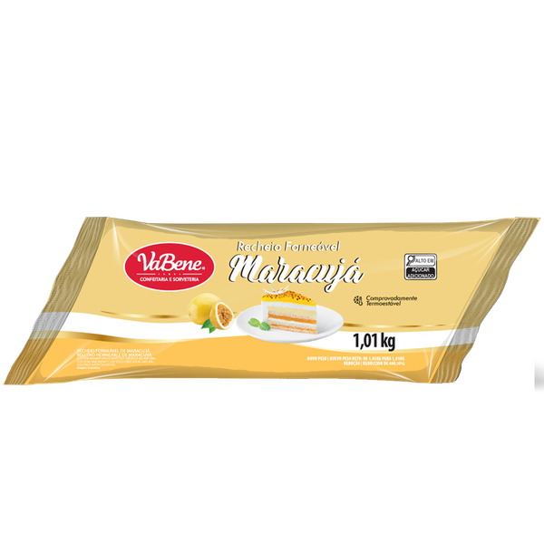 RECHEIO MARACUJA VABENE BISNAGA 1,01kg