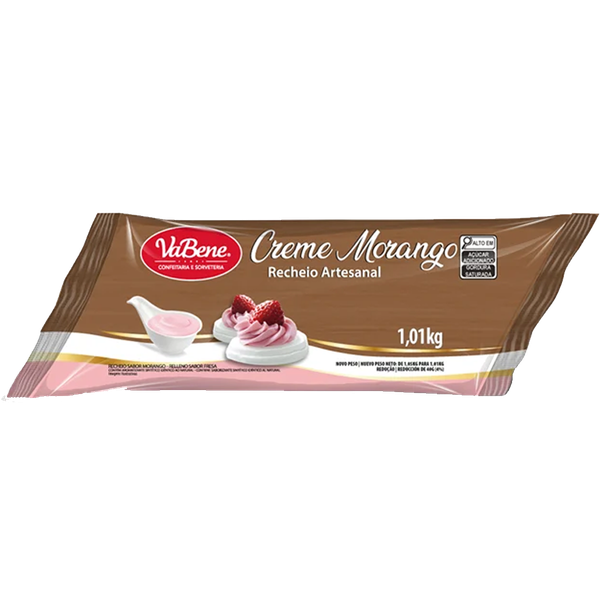 RECHEIO MORANGO VABENE BISNAGA 1,01kg