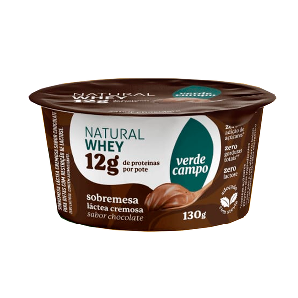 Sobremesa Chocolate Proteica VERDE CAMPO 130g