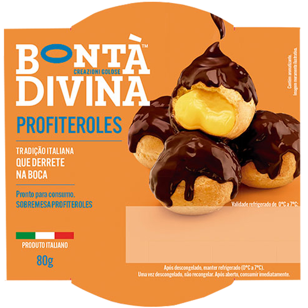 SOBREMESA CONG PROFITEROLES BONTA DIVINA 80g