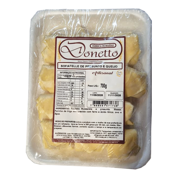 Sofiatele De Presunto E Queijo DONETTO 700G