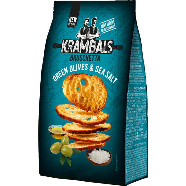 TORRADA BRUSCHETTA KRAMBALS GREEN OLIVE 70g