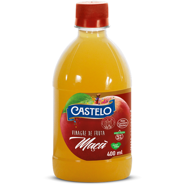 VINAGRE MACA CASTELO LEVE VITA 400ML