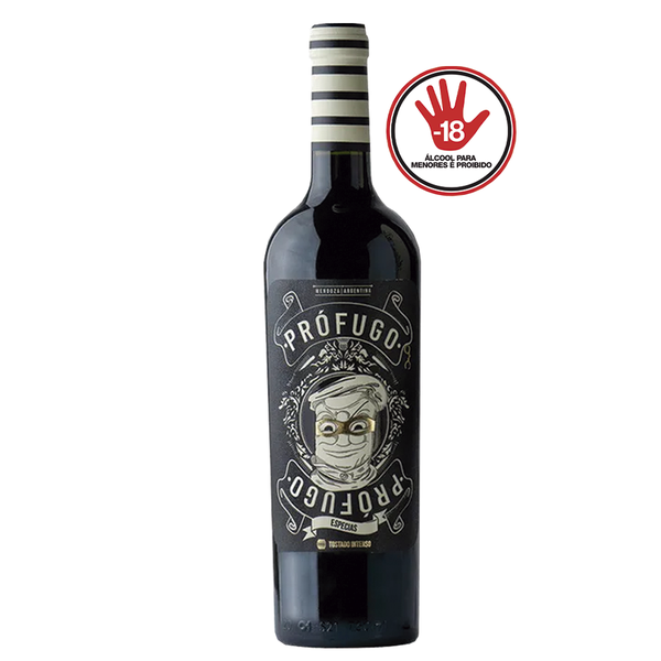 Vinho Argentino Cabernet Sauvignon PRÓFUGO 750ml