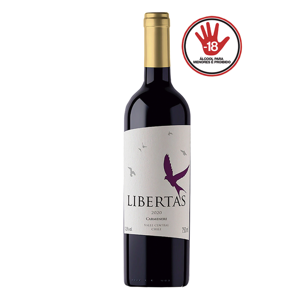 Vinho Chileno Carmenere LIBERTAS 750ml