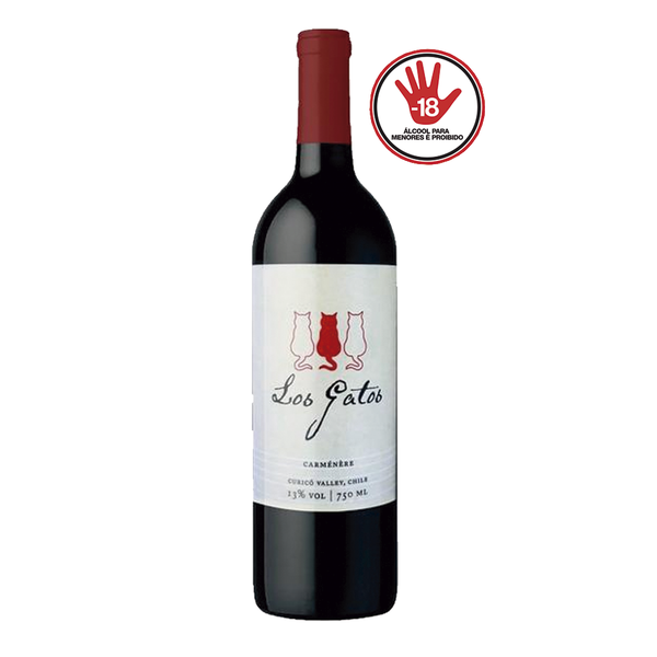 Vinho Chileno Carmenere LOS GATOS 750ml
