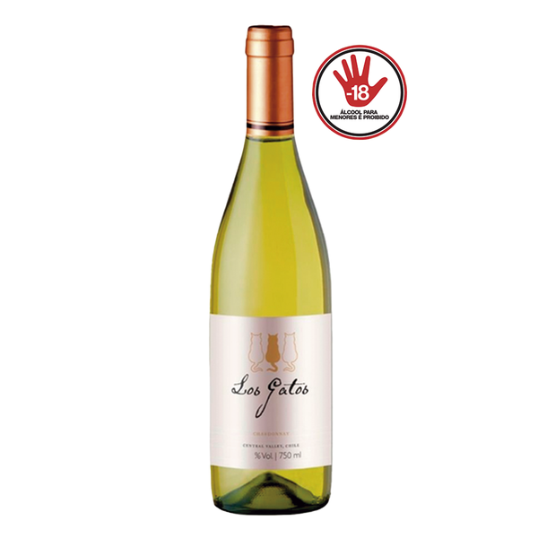 Vinho Chileno Chardonnay LOS GATOS 750ml
