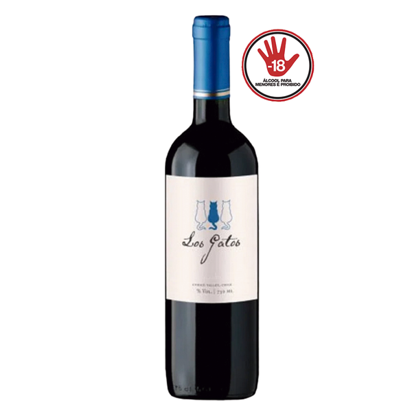 Vinho Chileno Merlot LOS GATOS 750ml