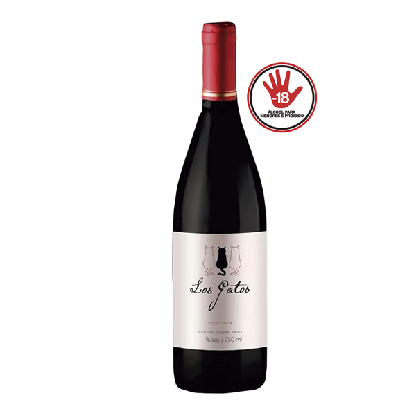 Vinho Chileno Reserva Pinot Noir LOS GATOS 750ml