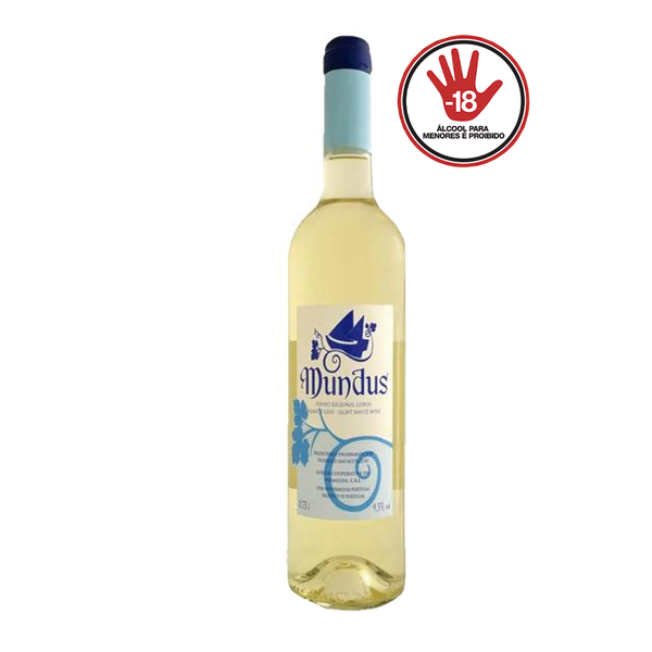 Vinho Português Branco Frisante MUNDUS 750ml