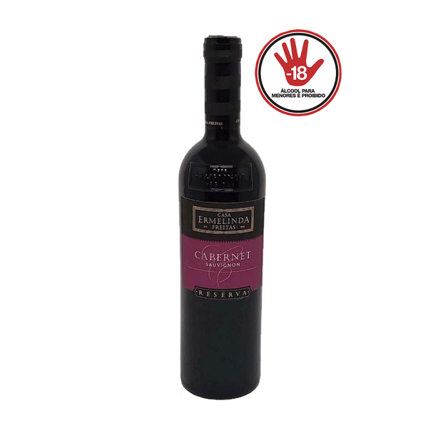Vinho Português Reserva Cabernet Sauvignon CASA ERMELINDA FREITAS 750Ml