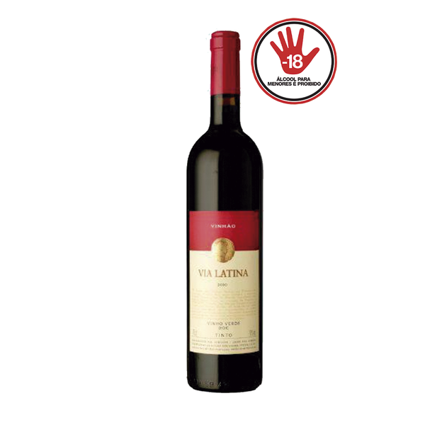 Vinho Português Verde Tinto VINHÃO VIA LATINA 750ML