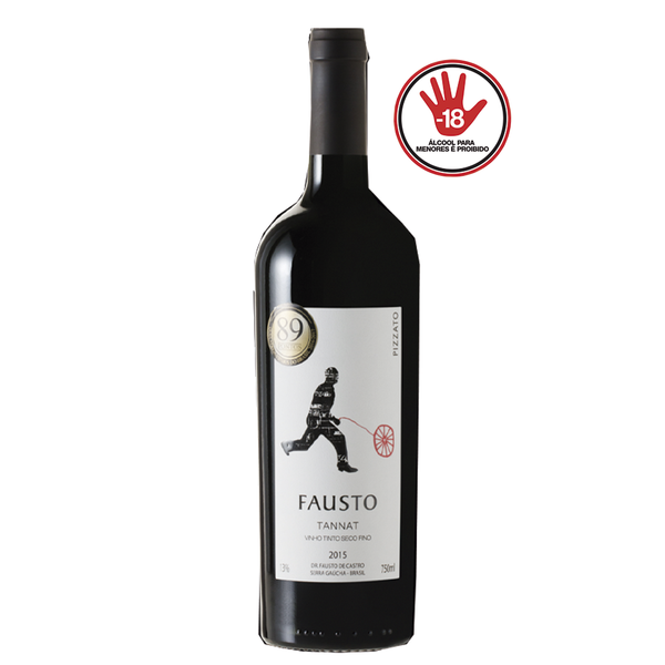 Vinho Tinto Nacional Tannat FAUSTO 750ml