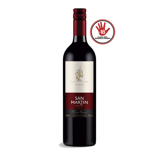 Vinho Tinto Suave SAN MARTIN 750ml