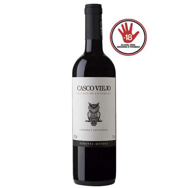 Vinho Uruguaio Cabernet Sauvignon CASCO VIEJO 750ml