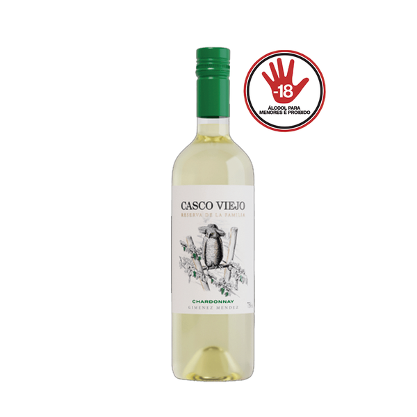 Vinho Uruguaio Chardonnay CASCO VIEJO 750ml