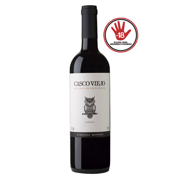 Vinho Uruguaio Tannat CASCO VIEJO 750ml
