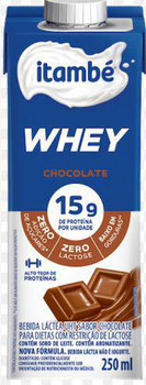 BEBIDA LACTEA ITAMBE WHEY 15G PROT. CHOCOLATE 250ML