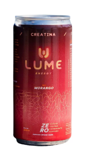 BEBIDA LUME ENERGY CREATINA MORANGO ZERO 269ML
