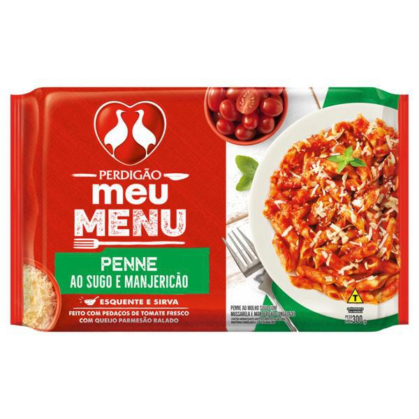 MEU MENU PERDIGAO PENNE SUGO E MANJERICAO 300G