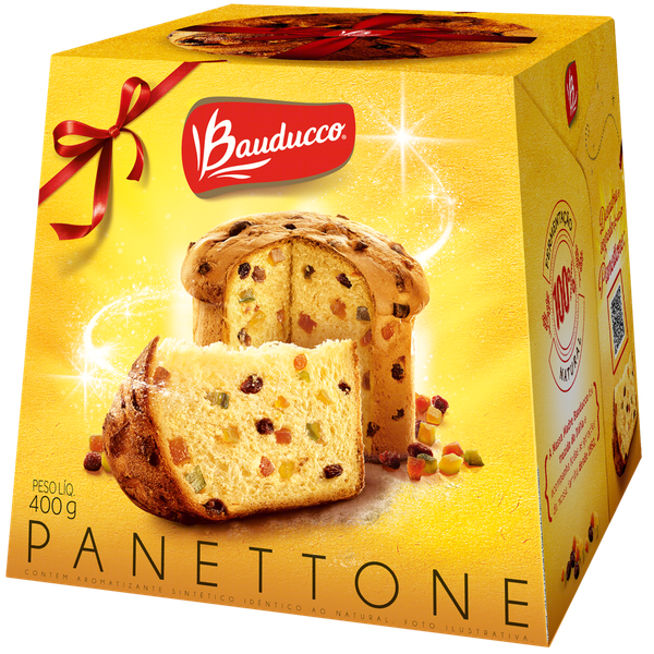 PANETTONE BAUDUCCO FRUTAS 400G