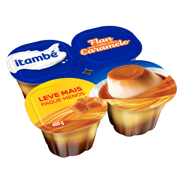 SOBREMESA FLAN ITAMBE CARAMELO 400G