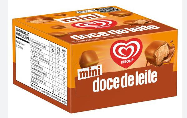 SORVETE KIBON MINI DOCE DE LEITE 92G